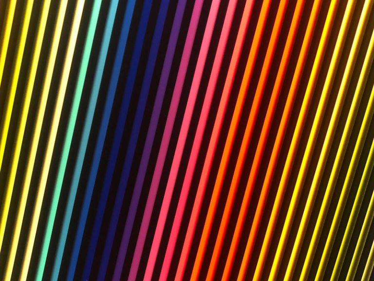 Triadische Farben - Neonfarben
