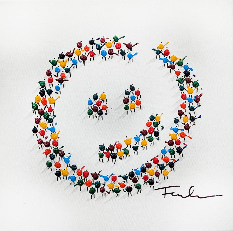 Kleine Gute Laune - 40 x 40 cm – Bild 2