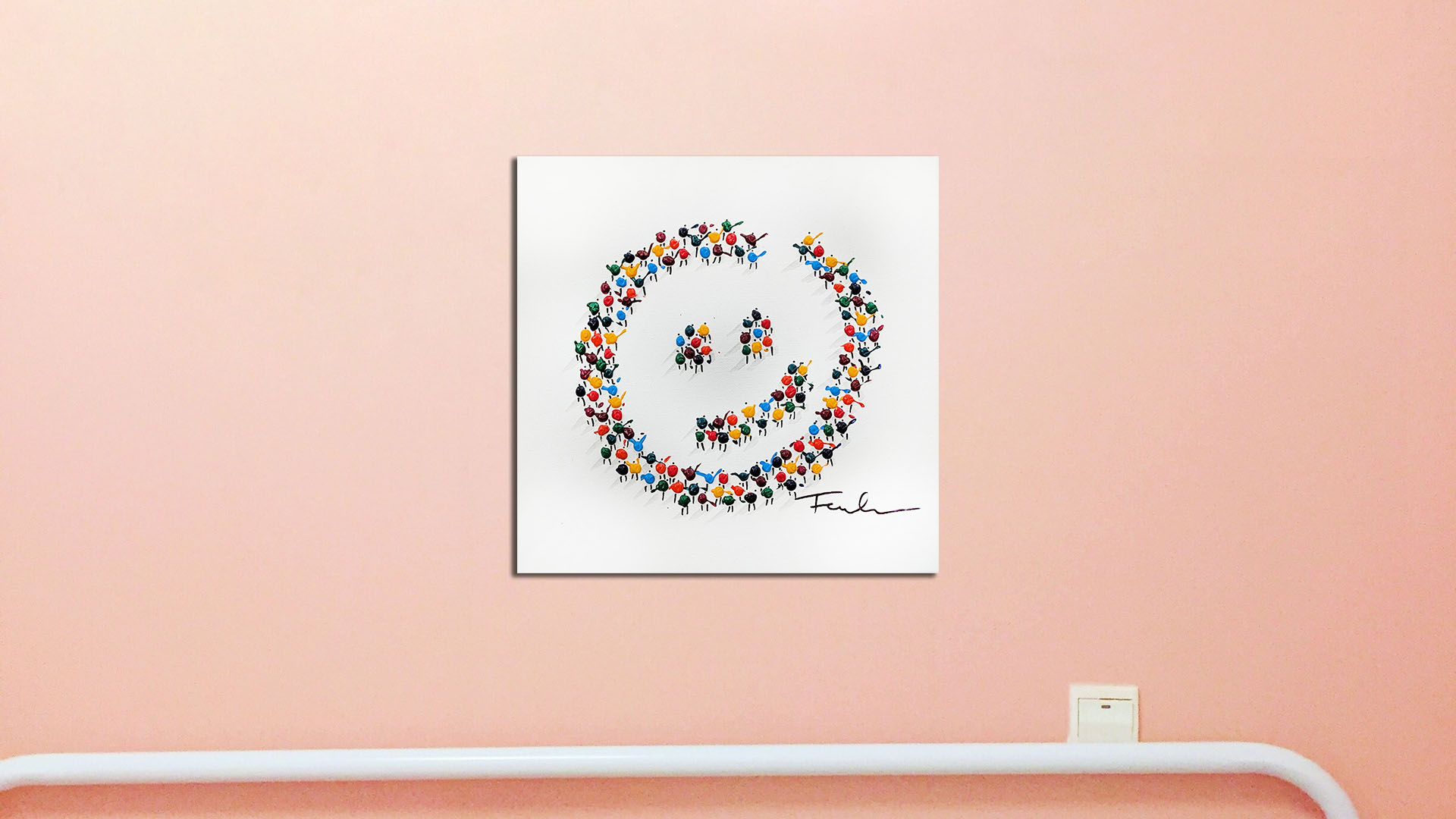 Kleine Gute Laune - 40 x 40 cm